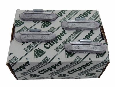 Грузики балансировочные для стальных дисков 40 г, 50 шт. CLIPPER 0240