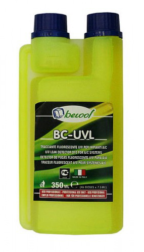 оборудование для запр. конд добавка bc-uvl uv для определения утечек (350мл)