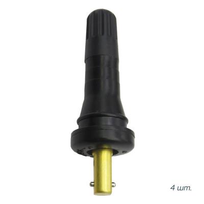 Вентиль для датчика давления в шинах GRUNBAUM TPMSMAN VLV01-11 RB, EPDM, обрезиненный, комплект 4 шт