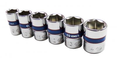 KINGTONY ГОЛОВКА ТОРЦЕВ. 233513M 1/4" 6гр. 13мм